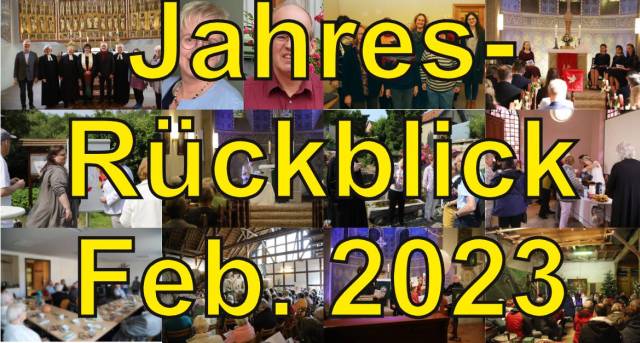 Jahresrückblick Februar 2023