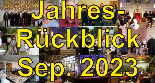 Jahresrückblick September 2023