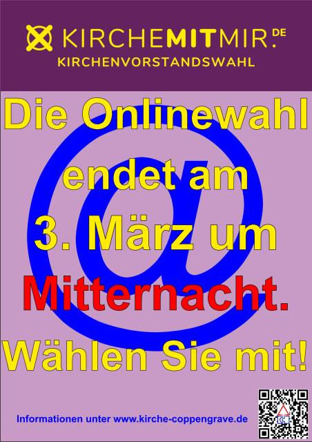 KV-Wahl 2024: Bis heute 24 Uhr: Onlinewahl - einfach und schnell