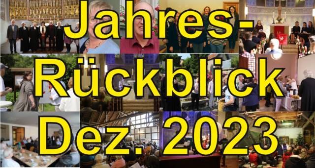 Jahresrückblick Dezember 2023