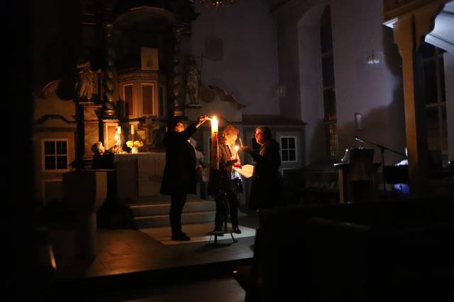 Osternacht in der Katharinenkirche