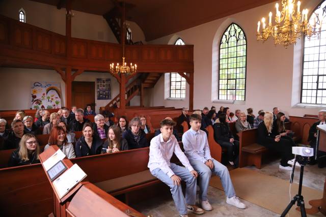 Beichtgottesdienst der Konfirmanden in der St. Maternuskapelle