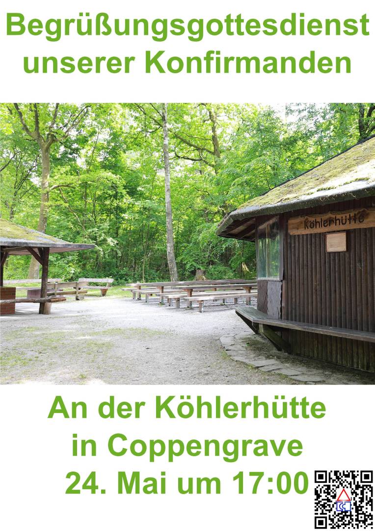 Morgen: Begrüßung der Konfirmanden