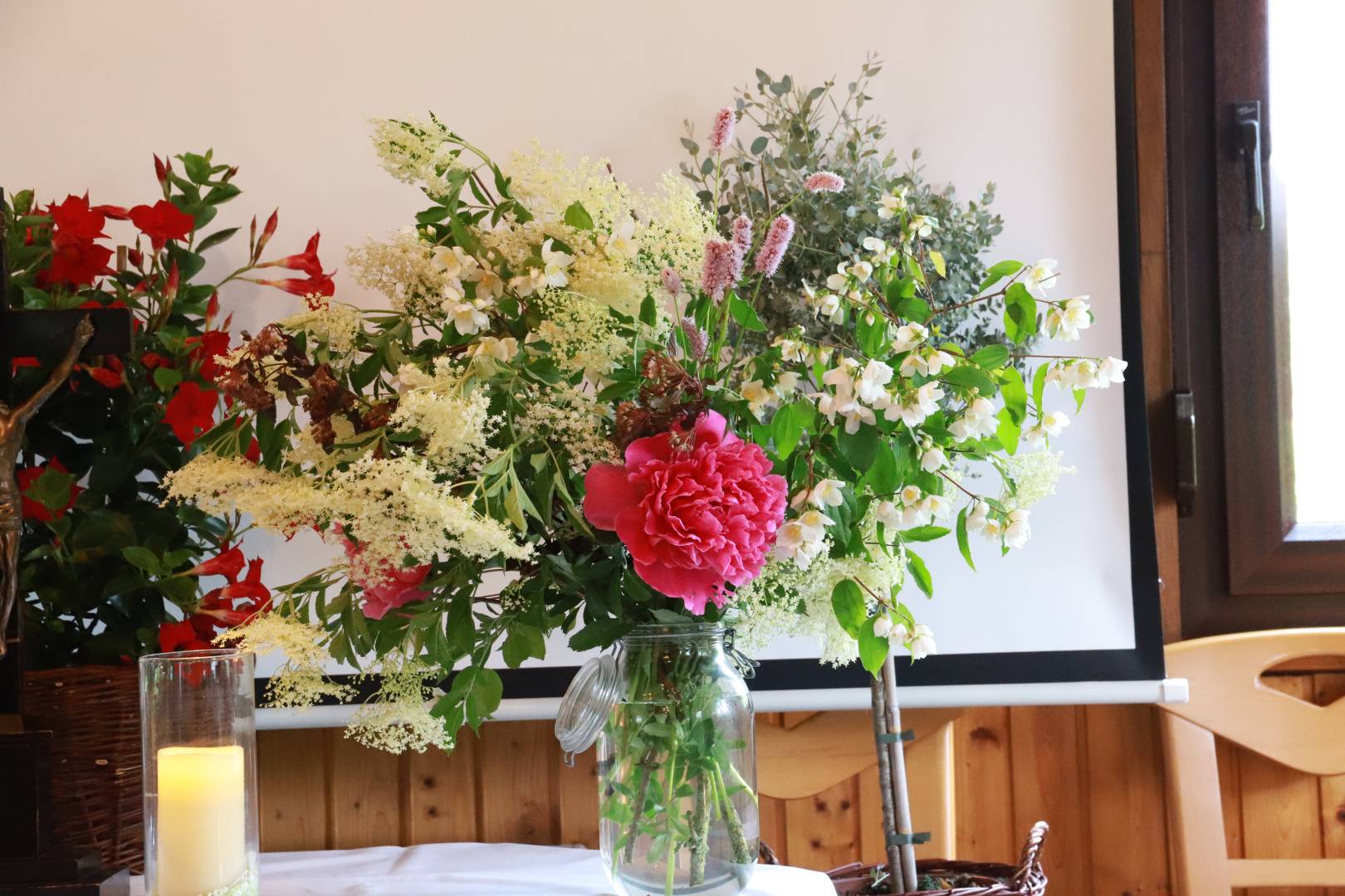 Gottesdienst am Pfingstsonntag im Kleingarten