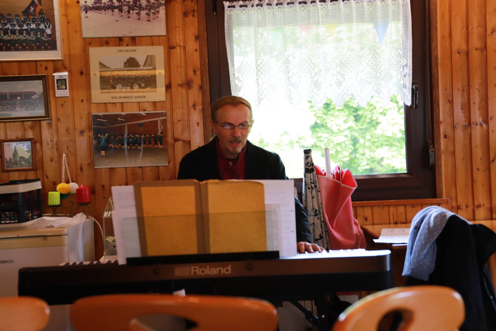 Gottesdienst am Pfingstsonntag im Kleingarten