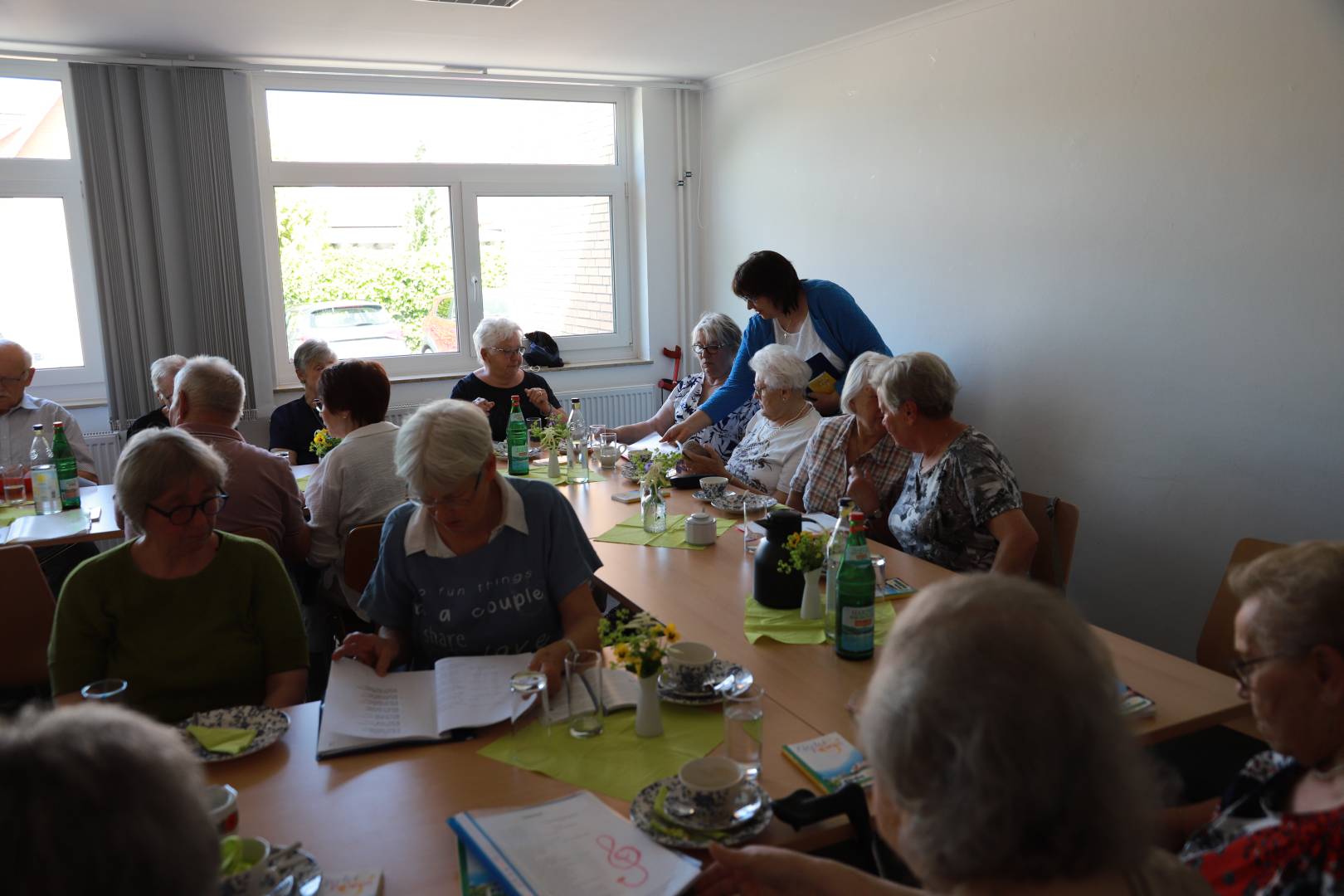 Seniorengeburtstagskaffee