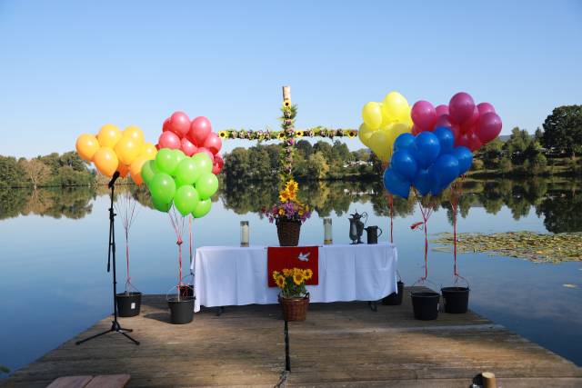 Regionales Tauffest am Humboldtsee