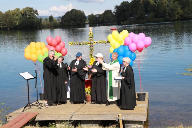 Regionales Tauffest am Humboldtsee