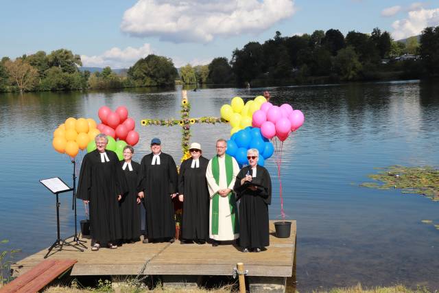 Regionales Tauffest am Humboldtsee
