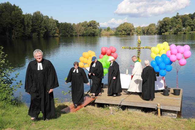 Regionales Tauffest am Humboldtsee