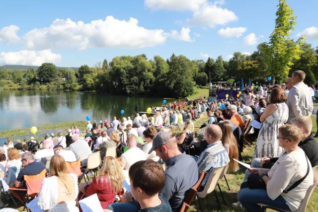 Regionales Tauffest am Humboldtsee