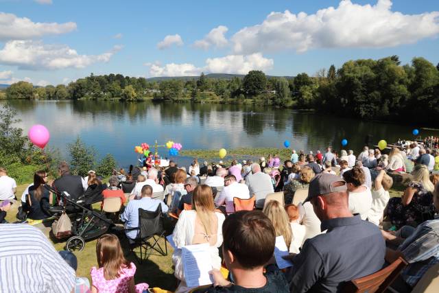 Regionales Tauffest am Humboldtsee