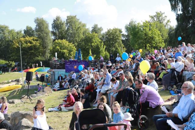Regionales Tauffest am Humboldtsee