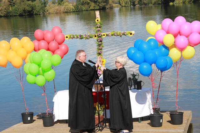 Regionales Tauffest am Humboldtsee