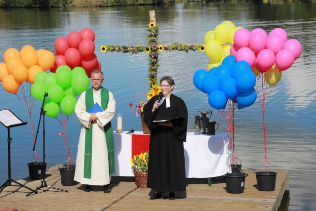 Regionales Tauffest am Humboldtsee