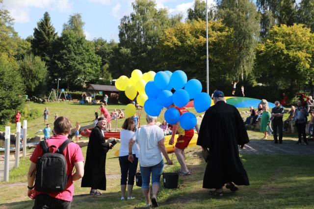 Regionales Tauffest am Humboldtsee