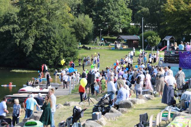 Regionales Tauffest am Humboldtsee