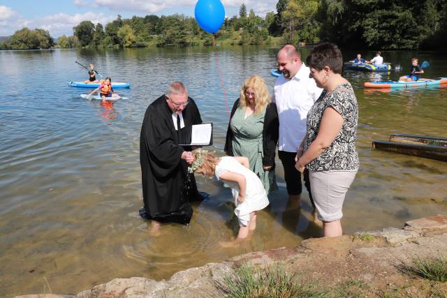 Regionales Tauffest am Humboldtsee