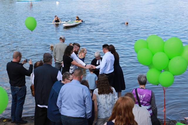 Regionales Tauffest am Humboldtsee