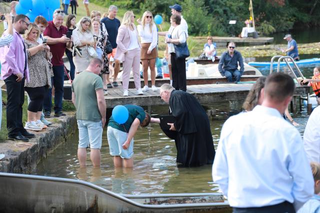 Regionales Tauffest am Humboldtsee