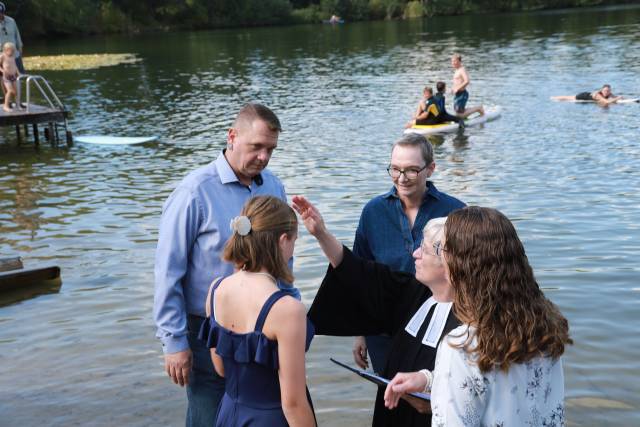 Regionales Tauffest am Humboldtsee