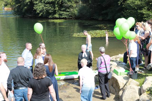 Regionales Tauffest am Humboldtsee