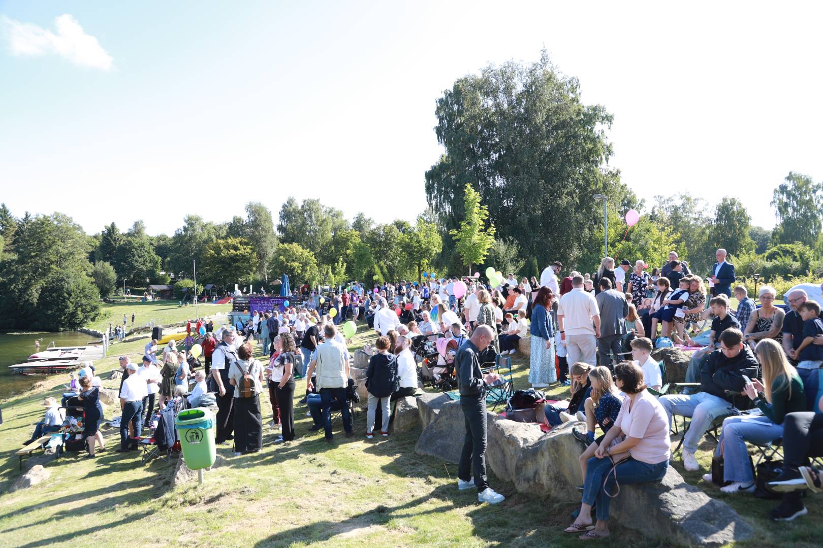 Regionales Tauffest am Humboldtsee