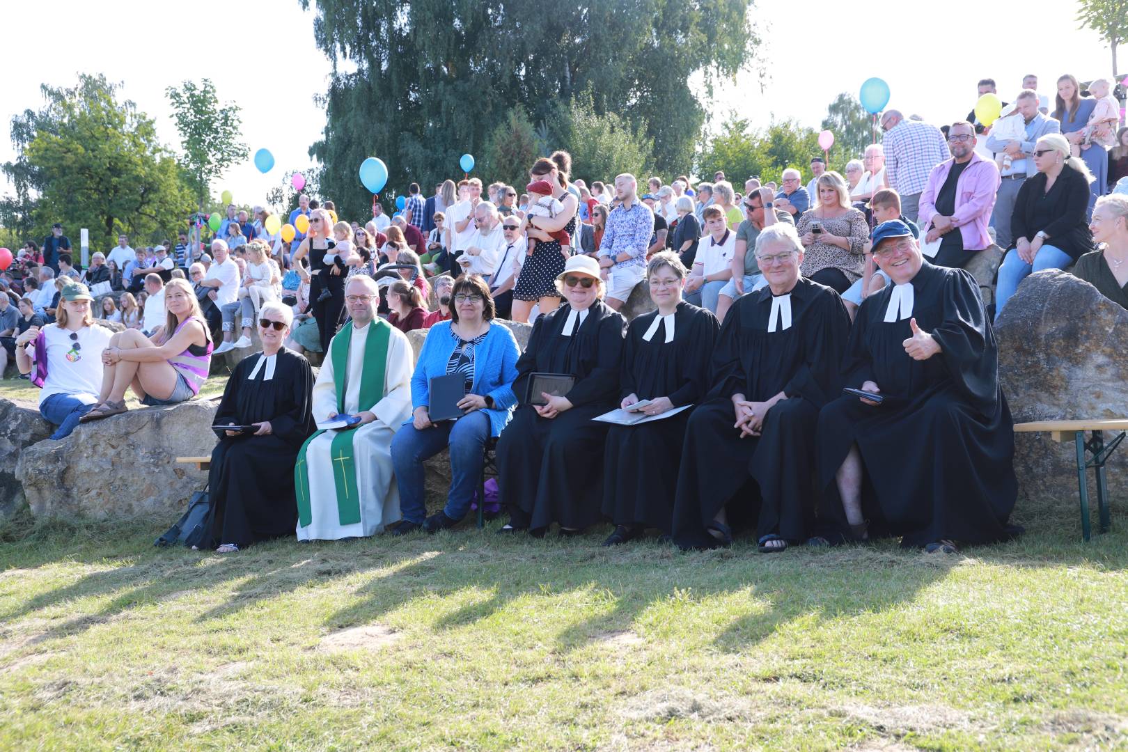 Regionales Tauffest am Humboldtsee