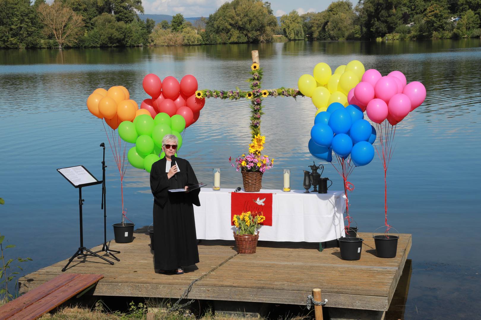 Regionales Tauffest am Humboldtsee