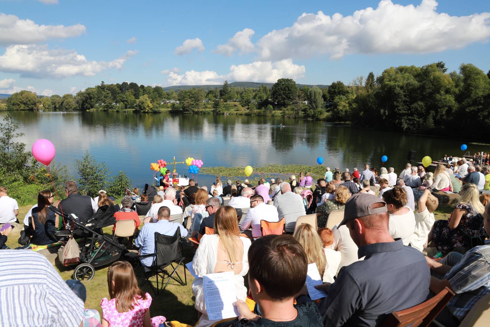Regionales Tauffest am Humboldtsee