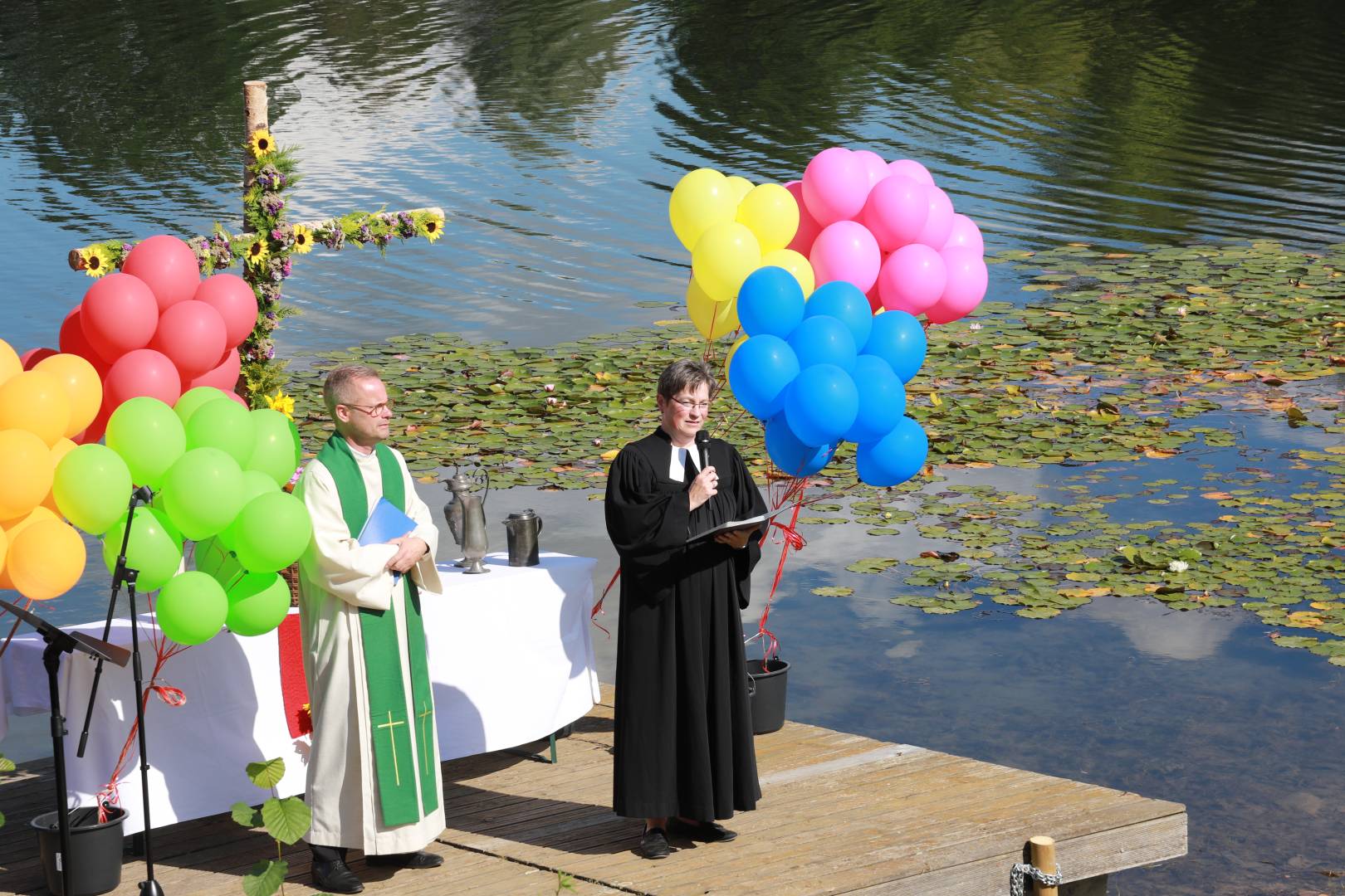 Regionales Tauffest am Humboldtsee