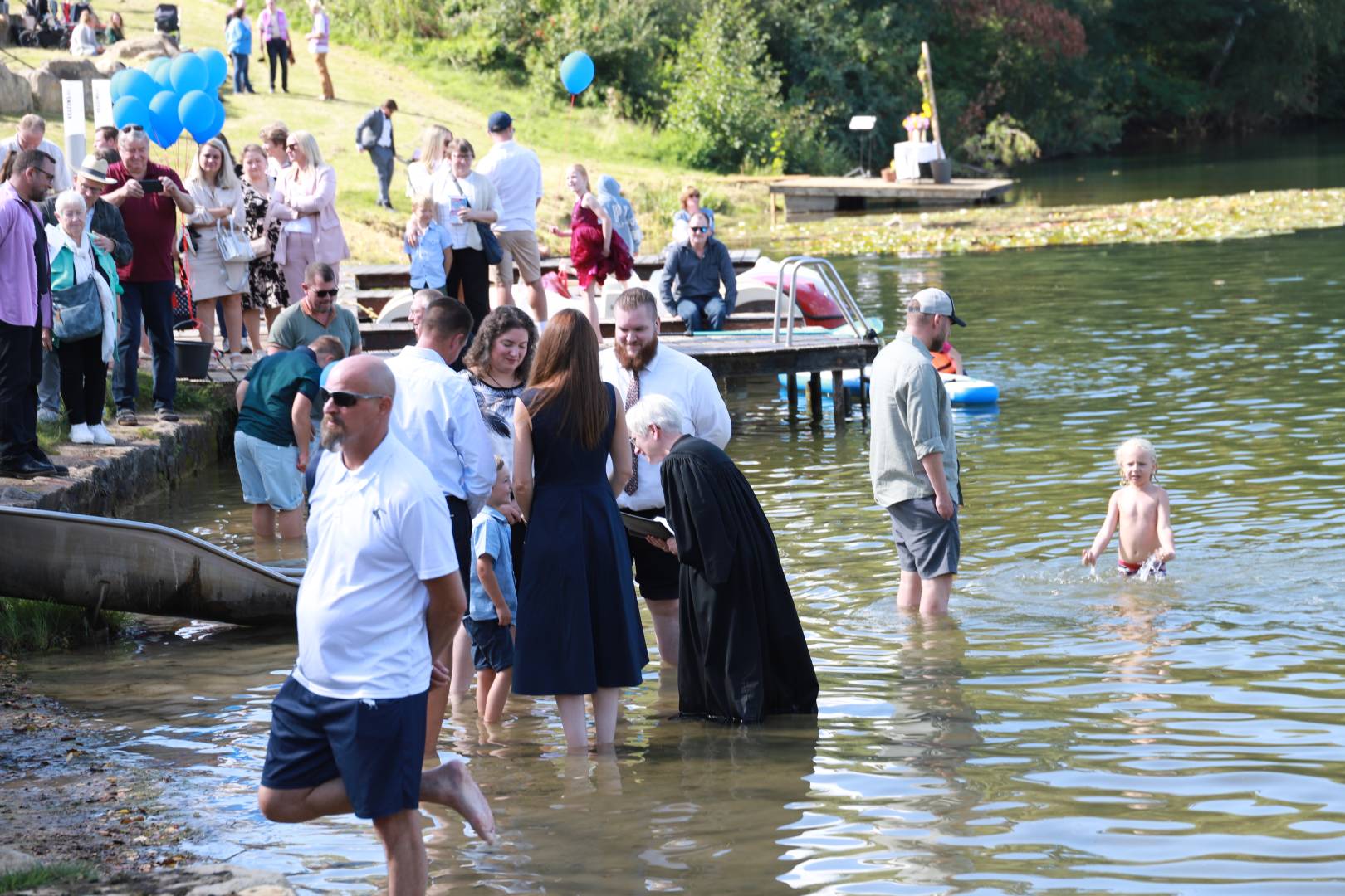 Regionales Tauffest am Humboldtsee