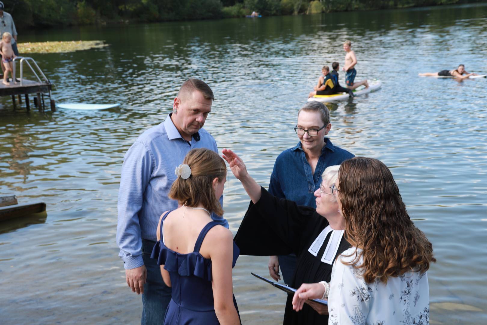 Regionales Tauffest am Humboldtsee