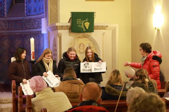 Martinsandacht mit Laternenumzug