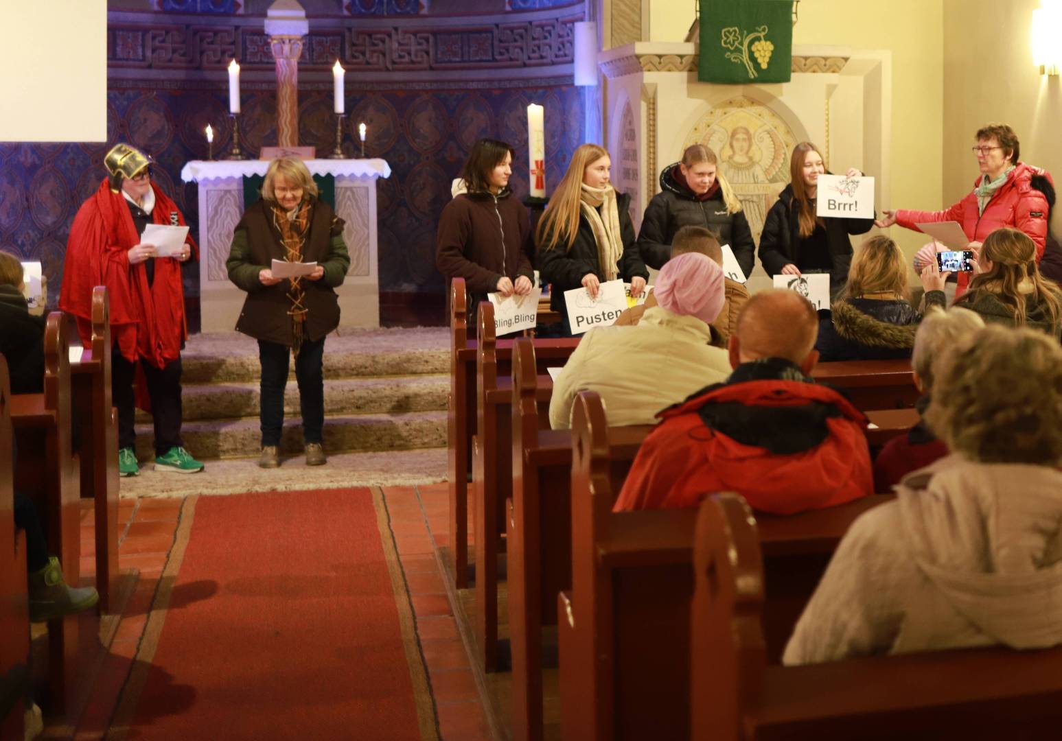 Martinsandacht mit Laternenumzug