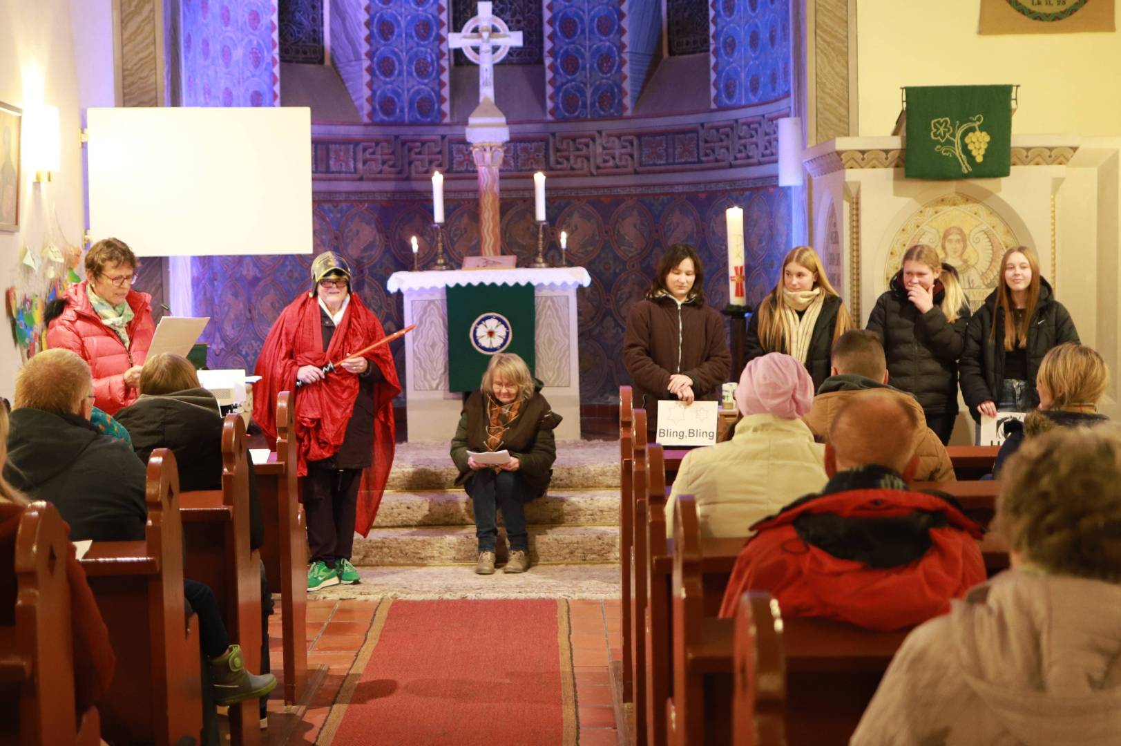 Martinsandacht mit Laternenumzug