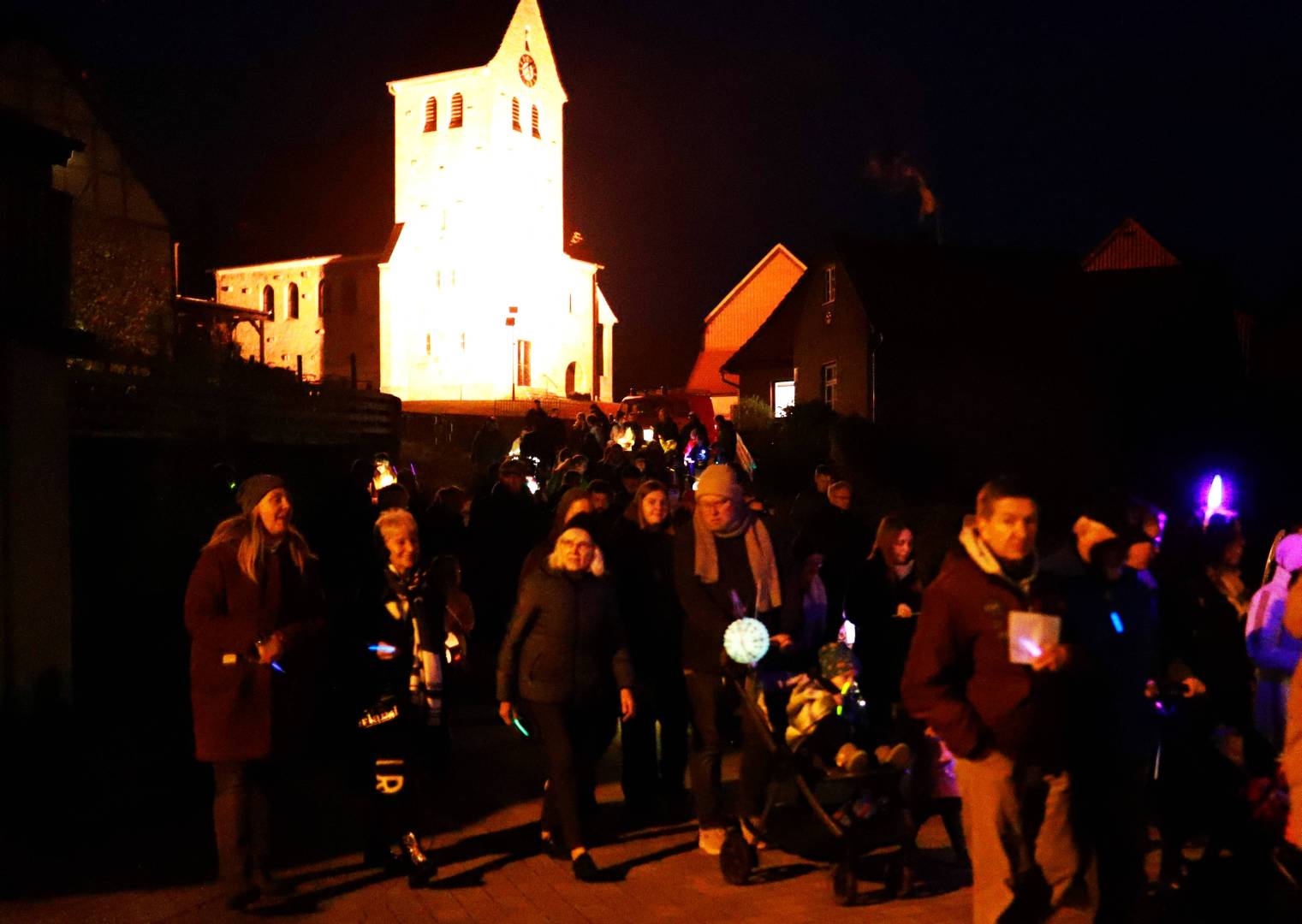 Martinsandacht mit Laternenumzug