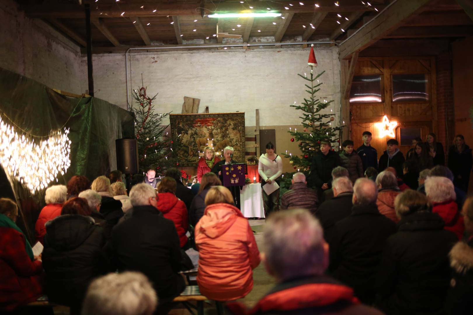 Scheunengottesdienst am 3. Advent