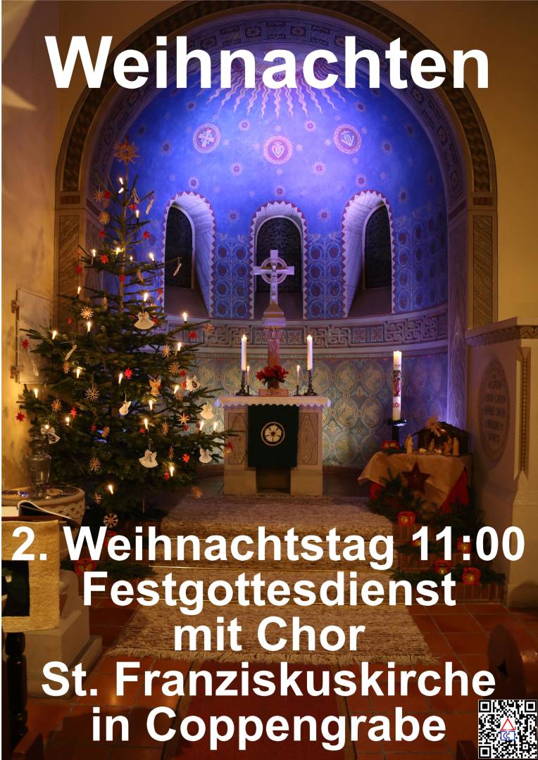 Weihnachtsfestgottesdienst am 2. Weihnachtstag