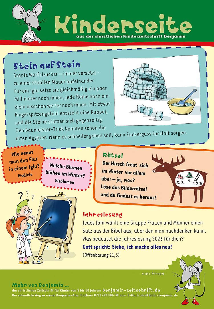 Kinderseite für Euch