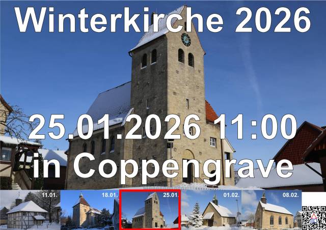 Am Sonntag: Winterkirche in der St. Franziskuskirche