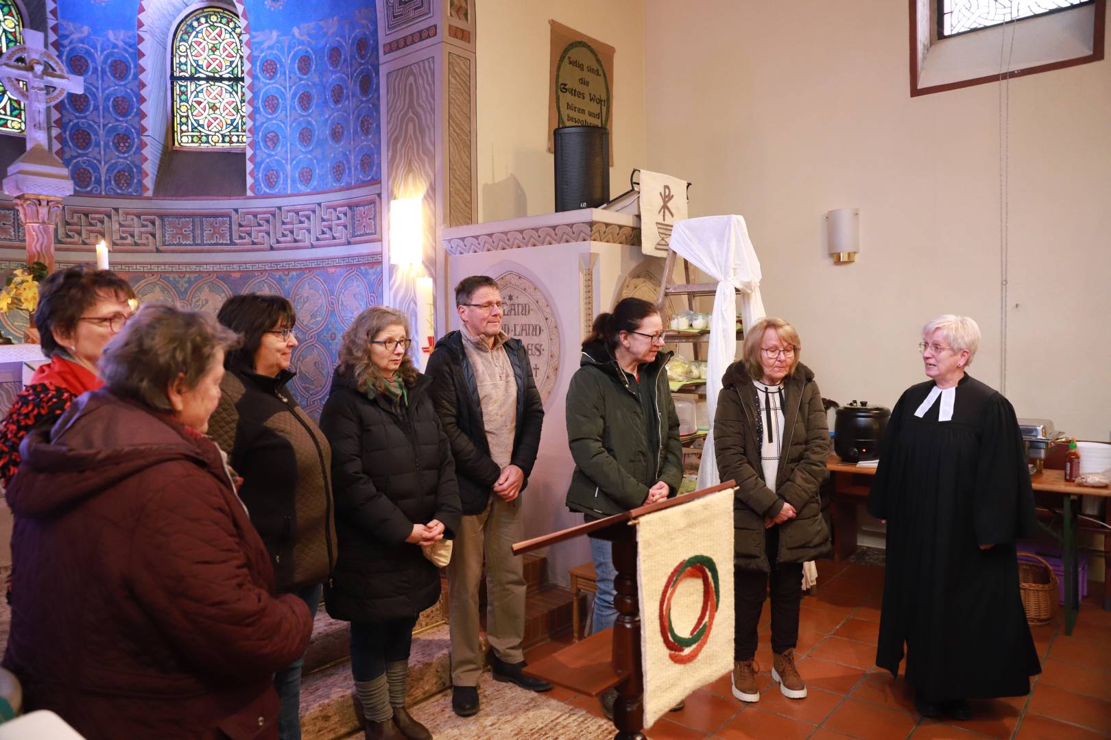 Winterkiche in der St. Franziskuskirche