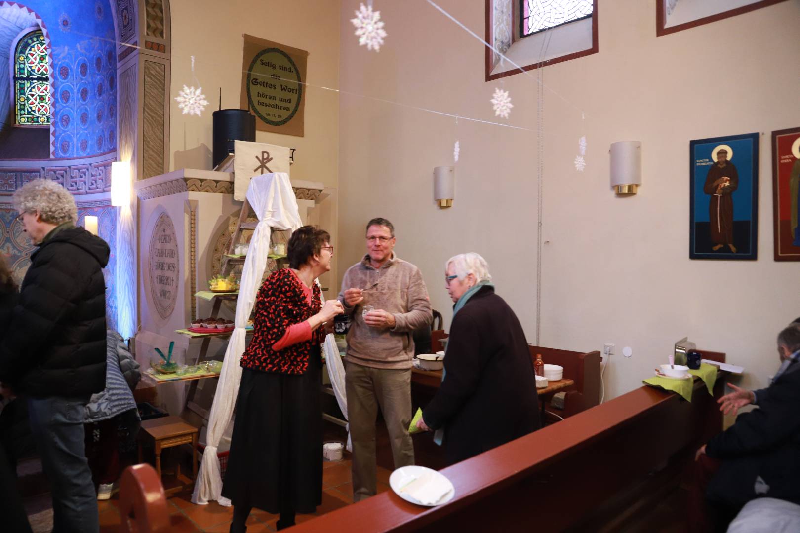 Winterkiche in der St. Franziskuskirche