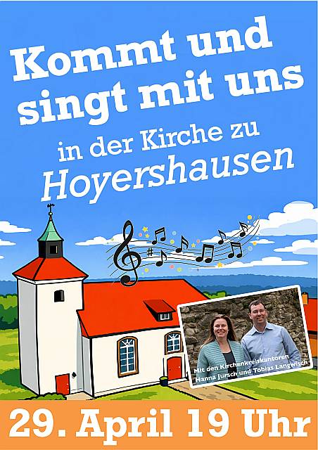 Offenes Singen in Hoyershausen