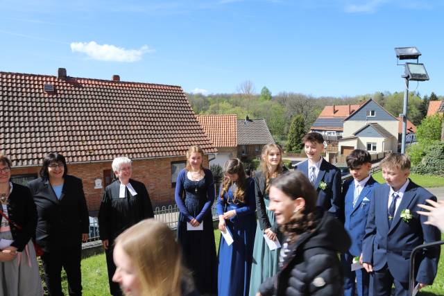 Konfirmantion in Coppengrave
