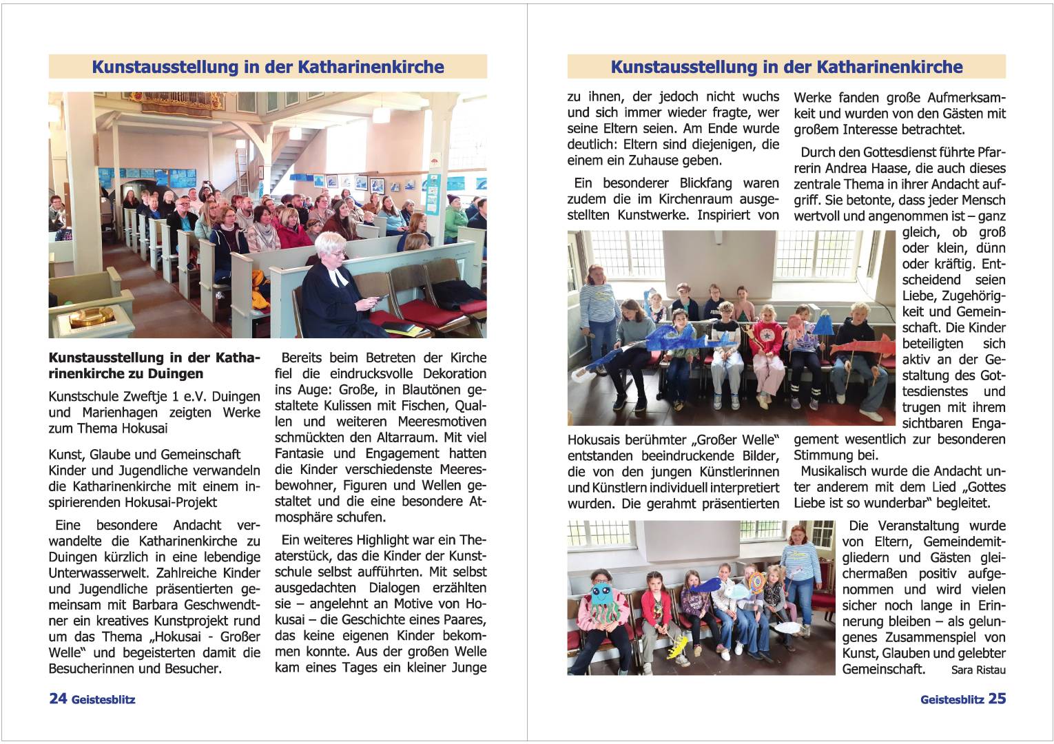 Gemeindebrief Juni - August 2026
