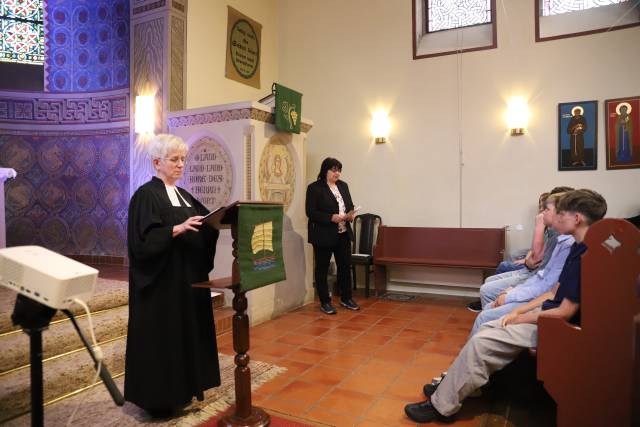 Begrüßungsgottesdienst der Konfirmanden