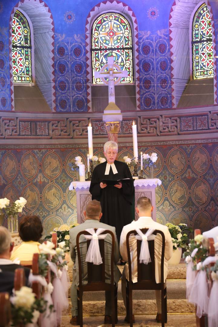 Hochzeit von Leon Jonas Metze-Bolte und Maximilian Metze-Bolte in der St. Franziskuskirche