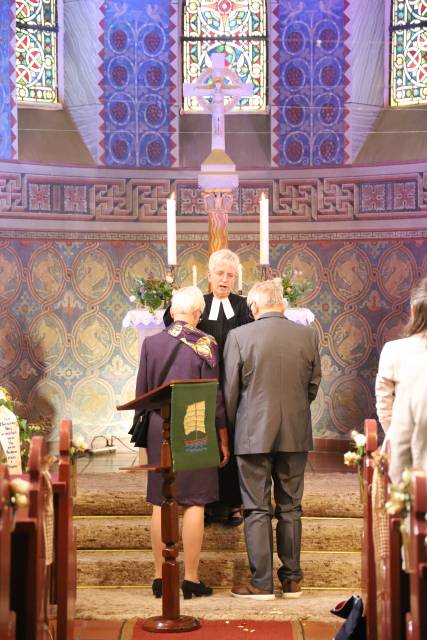 Goldene Hochzeit von Renate und Norbert Bosum