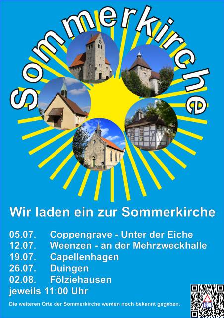 Abschluss der Sommerkirche in Fölziehausen